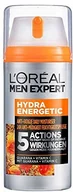 Kremy do twarzy - L'Oréal Men Expert Hydra Energy krem nawilżający XXL (100 ml), krem do twarzy z guaraną i witaminą C to idealny krem na dzień i na noc, optymalny efekt przeciwzmęczenia. - miniaturka - grafika 1