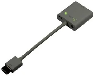 Techly Konwerter HDMI męski na VGA żeński audio micro-USB 306301 - Złącza, przejściówki, adaptery - miniaturka - grafika 4
