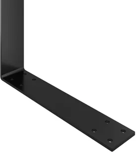 vidaXL Oparcie do sofy z palet czarne 70 cm żelazo 315787 - Pozostałe meble ogrodowe - miniaturka - grafika 7