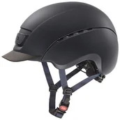 Kaski do jazdy konnej - Uvex Kask UVEX ELEXXION PLUS - navy mat 433433-0305 - miniaturka - grafika 1