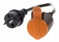 Kable - Zenitech Zenitech Kabel przedłużający IP44, 2 x 1,5 (dł.) 25 m H05VVF - miniaturka - grafika 1