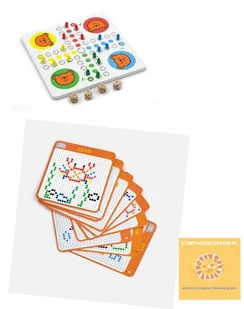 Viga Kreatywna układanka i chińczyk 2w1 -25% V59990 - Klocki - miniaturka - grafika 6