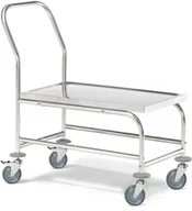 Inne urządzenia handlowo-usługowe - AJ Wózek ze stali nierdzewnej 820x440x950 mm. 27005 - miniaturka - grafika 1