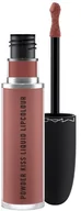 Szminki - MAC Over The Taupe Powder Kiss Liquid Lipcolour Pomadka do ust w sztyfcie 5ml - miniaturka - grafika 1