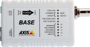 Axis Axis T8641 Ethernet Over Coax Base Unit PoE+ 5028-411 - Konwertery sieciowe i transceivery - miniaturka - grafika 3