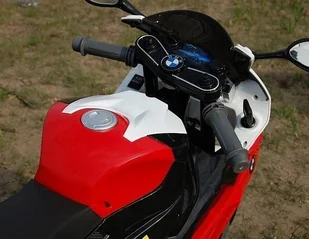 Import SUPER-TOYS WIELKI MOTOR ŚCIGACZ BMW S1000RR 12V BMW-JT-528-NIEBIESKI - Pojazdy elektryczne dla dzieci - miniaturka - grafika 5