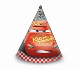 Procos Czapeczki papierowe "Cars 3", PROCOS, 6 szt 87803 - Urodziny dziecka - miniaturka - grafika 5