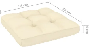 vidaXL 3-osobowa sofa z poduszkami, lite drewno sosnowe - Ławki ogrodowe - miniaturka - grafika 8