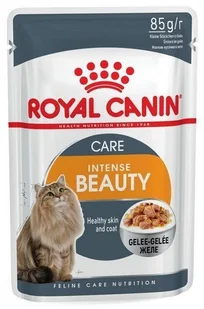 Royal Canin Feline Intense Beauty w galaretce karma mokra dla kotów dorosłych, zdrowa skóra, piękna sierść saszetka 85g 8740 - Mokra karma dla kotów - miniaturka - grafika 2