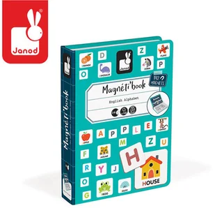 Janod Magnetyczna układanka Alfabet - Układanki dla dzieci - miniaturka - grafika 3