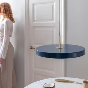 UMAGE Futurystyczna lampa wisząca LED Asteria, petrol - Lampy sufitowe - miniaturka - grafika 3