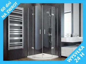 Besco  PMD Piramida Viva 195 80x80 - Kabiny prysznicowe - miniaturka - grafika 2