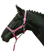 Akcesoria jeździeckie - HKM uzda -Stars Economy Softice, różowy 544106 - miniaturka - grafika 1