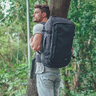 CabinZero CABINZERO Plecak torba podręczna ADV 42L AD041 absolute black - Plecaki szkolne i tornistry - miniaturka - grafika 12