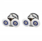 Akcesoria do armatury i ceramiki - Rolki Ch Z3 do kabin (chrom, 2 szt.) - miniaturka - grafika 1