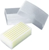 Środki do kuchni i łazienki - Wenko Mydło do usuwania plam + mydelniczka 6,7x5,2 cm - miniaturka - grafika 1