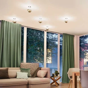 Paulmann Żarówka LED E27 G125 827 6,5W lustrzana złota - Żarówki LED - miniaturka - grafika 4