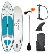 Deski SUP i akcesoria - Spartan Paddleboard z akcesoriami deska Spartan SUP 10' White-Turquoise Blue S3401 - miniaturka - grafika 1
