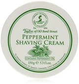 Kosmetyki do golenia - Taylor of Old Bond Street Crema de afeitar Peppermint  150 gr 01018 - miniaturka - grafika 1