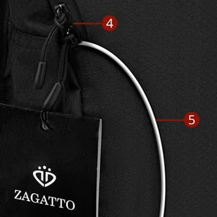 Zagatto, Plecak sportowy, rowerowy do biegania ZG90 czarny - Plecaki Zagatto, Plecak sportowy, rowerowy do biegania ZG90 czarny - Plecaki - miniaturka - grafika 8