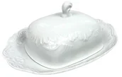 Inne naczynia kuchenne - Ćmielów ROCOCO MASELNICA PORCELANOWA 22CM 3375 - miniaturka - grafika 1
