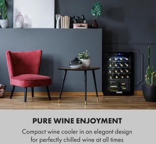 Klarstein HEA-Shiraz 20 slim - Chłodziarki do wina - miniaturka - grafika 5