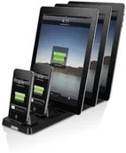 Ładowarki do telefonów - XtremeMac IPU-IX5 13 InCharge Home X5 stacja dokująca zapewnia do 5 iPhone lub iPad (z Apple Dock Connector) - miniaturka - grafika 1