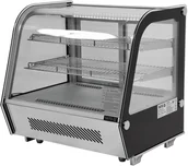 Szafy i witryny chłodnicze - Yato Yato Witryna chłodnicza 120 l srebrna YG-05025 - miniaturka - grafika 1