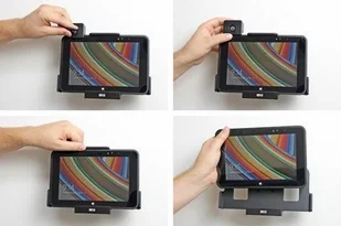 Brodit AB Uchwyt pasywny do Zebra ET56 8.3 z blokadą na kluczyk 539777 - Akcesoria do tabletów i e-booków - miniaturka - grafika 4