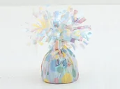 Balony i akcesoria - Unique Obciążnik foliowy do balonów napełnionych helem - Kropki - 176 g. U4928 - miniaturka - grafika 1