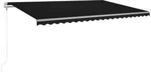 VidaXL Lumarko Automatycznie zwijana markiza, LED i czujnik wiatru, 500x350 cm 3069032 VidaXL - Markizy - miniaturka - grafika 23