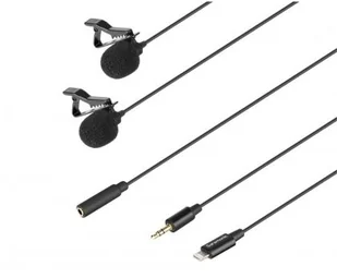 Saramonic Zestaw dwóch mikrofonów krawatowych LavMicro U1C ze złączem Lightning - Kamery cyfrowe - akcesoria - miniaturka - grafika 3