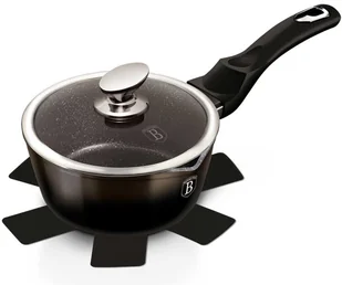 Berlinger Haus Lumarko Rondelek granitowy 16cm berlingerhaus bh-6603 shiny black BH-6603 Kinghoff - Garnki - miniaturka - grafika 6