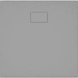 vidaXL Lumarko Brodzik prysznicowy, SMC, szary, 90 x 80 cm 148932 - Brodziki prysznicowe - miniaturka - grafika 7