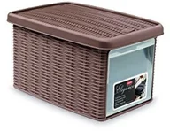 Pojemniki kuchenne - Stefanplast Stefan Plast 30022 pojemnik uniwersalny, przechowywania, imitujące rattan wykonana z tworzywa sztucznego, 19 x 29 x 16 cm 30022 - miniaturka - grafika 1