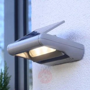 Eco Light ECO Light lampa solarna lampa zewnętrzna Mini LEDspot einflammig, bez możliwości ściemniania i obracanie, IP44 6144 S-1-SL SI 6144 S-1-SL SI - Lampy ogrodowe - miniaturka - grafika 5