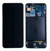 Części serwisowe do telefonów - Wymiana Oryginalny Wyświetlacz Szybka Samsung A50 - miniaturka - grafika 1