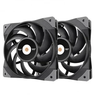 Thermaltake Wentylator Thermaltake Toughfan 12 2-pack CL-F082-PL12BL-A - Wentylatory komputerowe - miniaturka - grafika 2