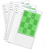 Piłka nożna - Blok trenera, zeszyt, notatnik, notes A4 - mecz - miniaturka - grafika 1