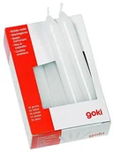 Kinder party - Goki goki 15051  zestaw do świec Dekoracja  urodziny GK 106/108/55985/60975 Biały 15051 - miniaturka - grafika 1