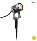 Akcesoria do oświetlenia - Spotline LED SPIKE Grafitowy 3000k SLV - miniaturka - grafika 1