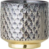 Donice - Bloomingville Osłonka na doniczkę 10 cm niebieska 21259851 - miniaturka - grafika 1