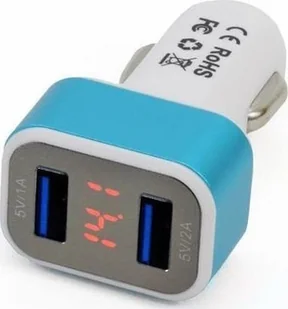 NoName Ładowarka Ładowarka samochodowa 2xUSB tester akumulatora 12/24V uniwersalny 4108-uniw - Ładowarki samochodowe NoName Ładowarka Ładowarka samochodowa 2xUSB tester akumulatora 12/24V uniwersalny 4108-uniw - Ładowarki samochodowe - miniaturka - grafika 1