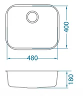 Zlewozmywaki - Alveus Monarch Variant 10 brąz 1113581 - miniaturka - grafika 1