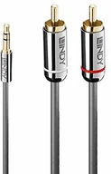 Kable - Lindy 35333 1m 3.5mm do Phono kabel audio, Cromo Line antracyt 35333 - miniaturka - grafika 1