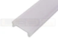 Akcesoria do oświetlenia - Inny SZYBKA wciskana mleczna do profili LED 2 metry SCLML(2) - miniaturka - grafika 1