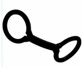 Sprzęt do nurkowania - Seac Sub Fajka do nurkowania monitora z podwójnym pierścieniem 0870001000000A - miniaturka - grafika 1