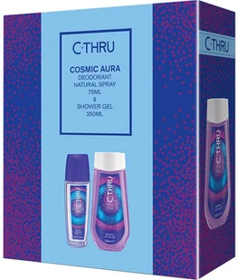 C-Thru Cosmic Aura Zestaw Żel pod prysznic 250 ml + Dezodorant w atomizerze 75 ml - Zestawy kosmetyków męskich - miniaturka - grafika 2