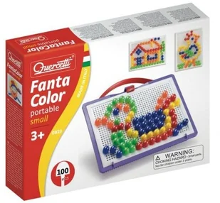 Quercetti FANTACOLOR MOZAIKA 15mm 100szt GXP-506136 - Zabawki kreatywne - miniaturka - grafika 3