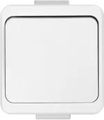Wyłączniki światła i elektryczne - Abex Wyłącznik 1biegunowy biały - miniaturka - grafika 1